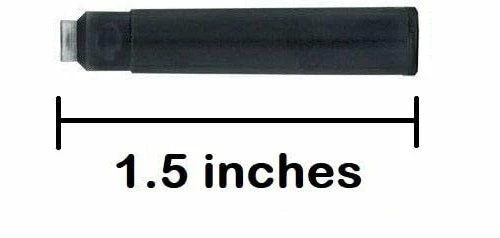 Pen Savings 24 Standard International Short Fountain Pen Ink Cartridges, Turquoise 4 Pen Savings 24 Standard International Short Fountain Pen Ink Cartridges, Turquoise - Image 2