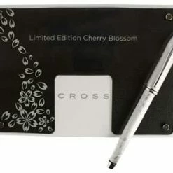 Cross® Cross Townsend Limited Edition Cherry Blossom Rollerball Pen, Brushed Platinum -Pen Shop 41xBj5 wUVL. AC