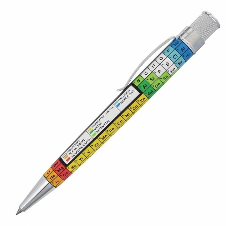 Retro 51 Tornado Metalsmith Rollerball Pen, Dmitri Periodic Table 3 Retro 51 Tornado Metalsmith Rollerball Pen, Dmitri Periodic Table