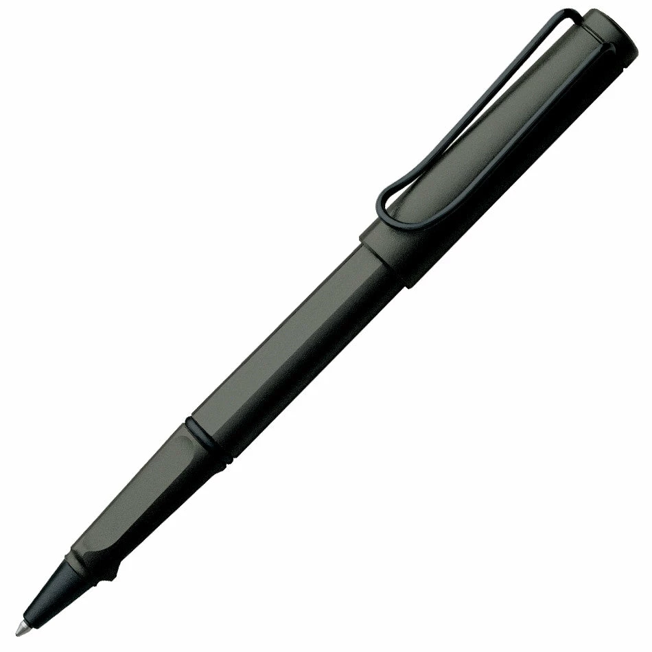 Lamy Safari Rollerball Pen, Charcoal 3 Lamy Safari Rollerball Pen, Charcoal