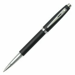 Sheaffer 100 Rollerball Pen, Matte Black & Chrome