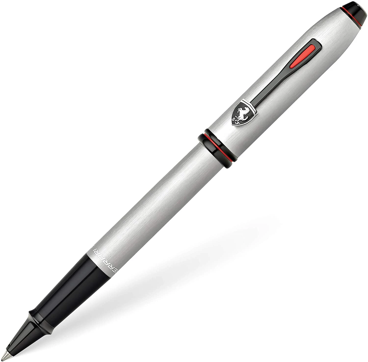 Cross® Cross Townsend Ferrari Rollerball Pen, Brushed Platinum 3 Cross® Cross Townsend Ferrari Rollerball Pen, Brushed Platinum