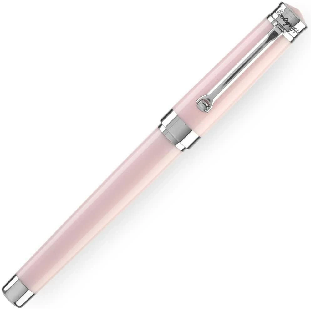 Montegrappa Parola Rollerball Pen, Crayon Pink 4 Montegrappa Parola Rollerball Pen, Crayon Pink - Image 2