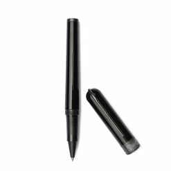Pineider Metropolis Rollerball Pen, Black