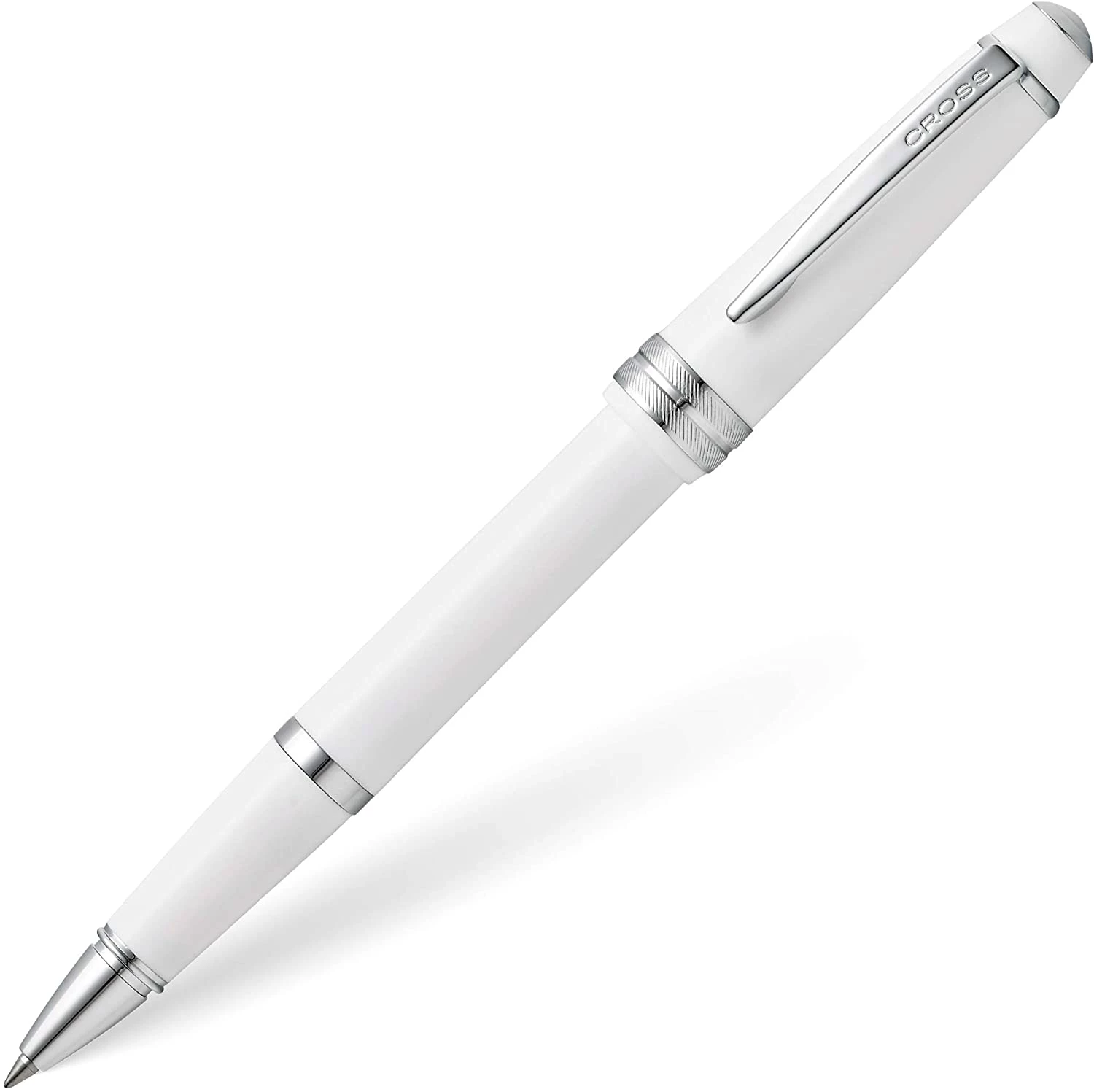 Cross® Cross Bailey Light Rollerball Pen, Polished White & Chrome 3 Cross® Cross Bailey Light Rollerball Pen, Polished White & Chrome