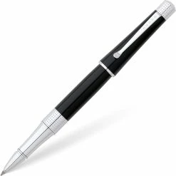 Cross® Cross Beverly Rollerball Pen, Black Lacquer & Chrome