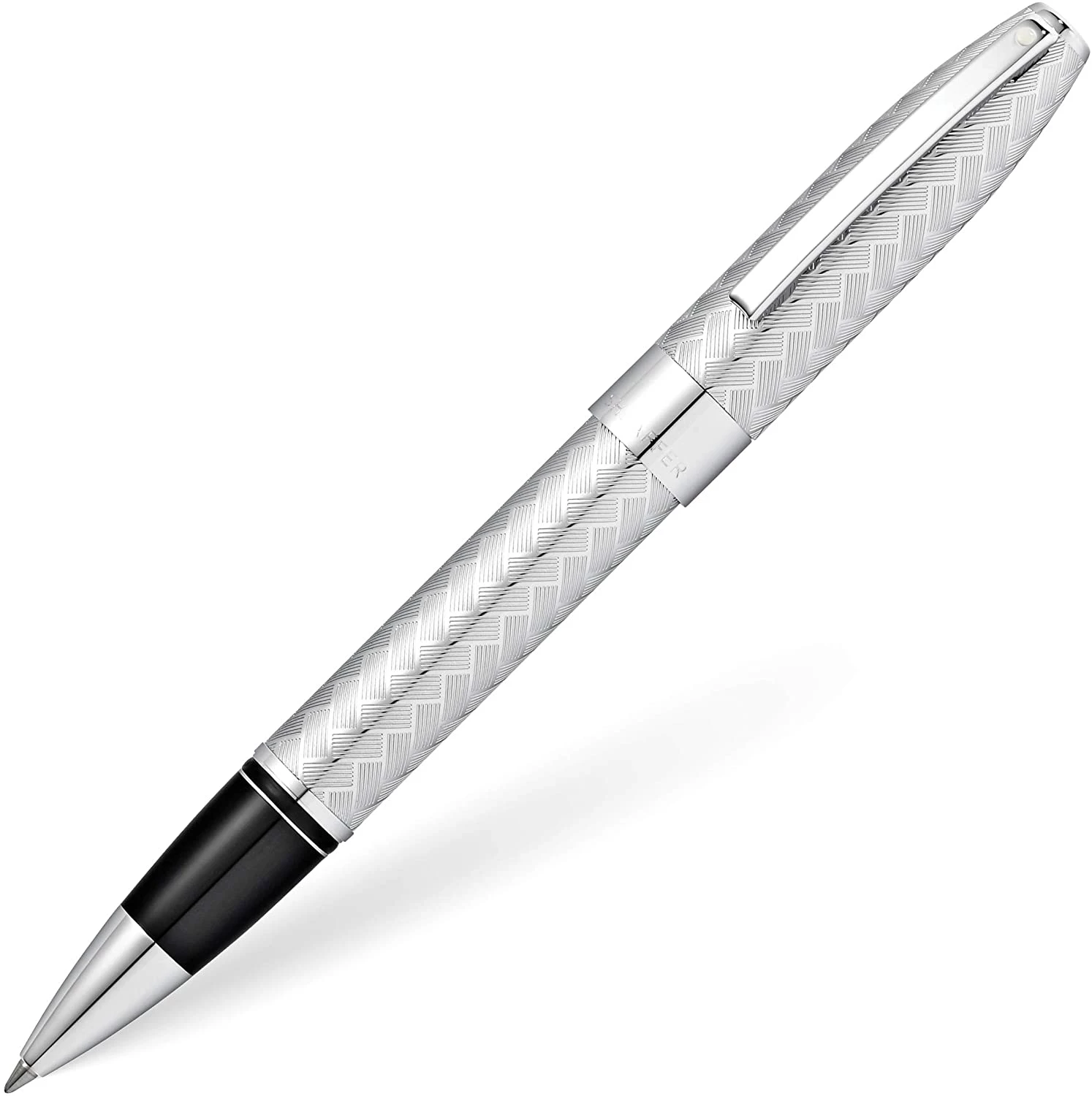 Sheaffer Legacy Herringbone Rollerball Pen, Chrome 3 Sheaffer Legacy Herringbone Rollerball Pen, Chrome