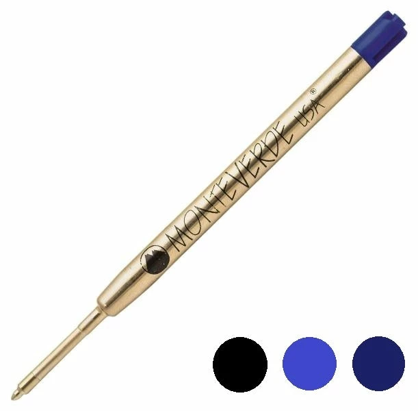 Monteverde Parker Style Extra Fine Ballpoint Pen Refills, P11 3 Monteverde Parker Style Extra Fine Ballpoint Pen Refills, P11