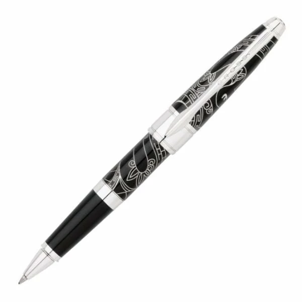 Cross® Cross 2013 Year Of The Snake Rollerball Pen, China Black & Chrome 3 Cross® Cross 2013 Year Of The Snake Rollerball Pen, China Black & Chrome
