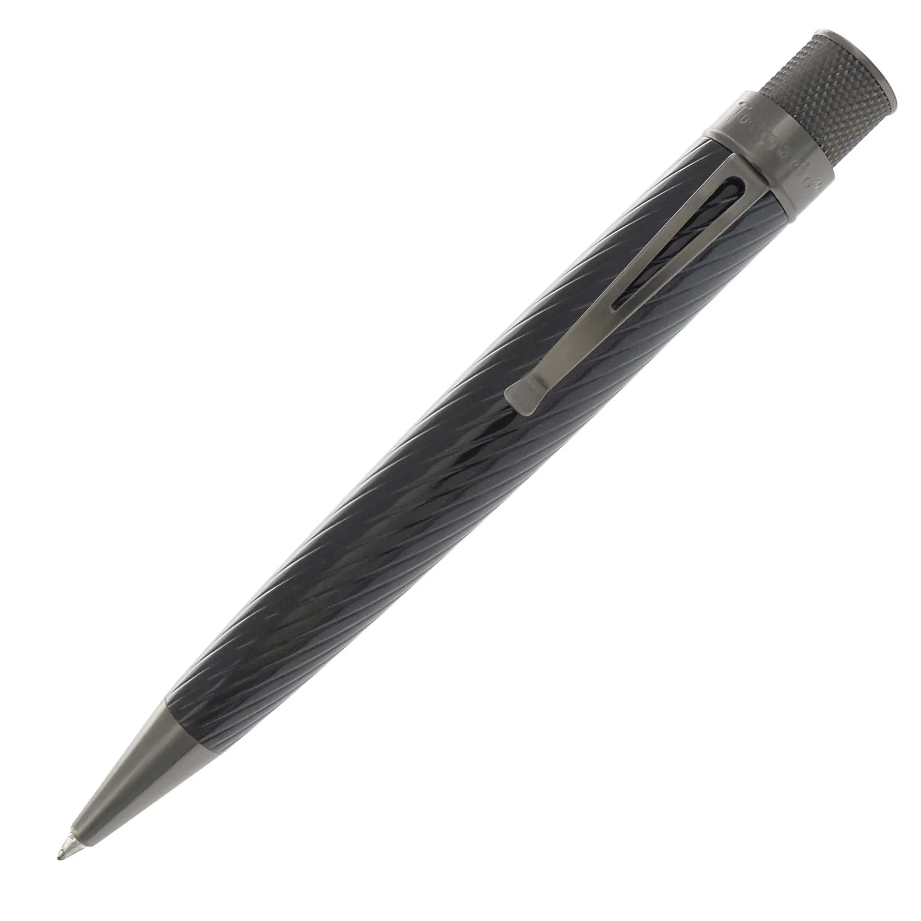 Retro 51 Tornado Big Shot Rollerball Pen, Brixton Black 3 Retro 51 Tornado Big Shot Rollerball Pen, Brixton Black