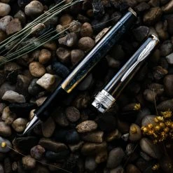 Pineider Arco Blue Bee Limited Edition Rollerball Pen 8 Pineider Arco Blue Bee Limited Edition Rollerball Pen -Pen Shop APC 08308 scaled
