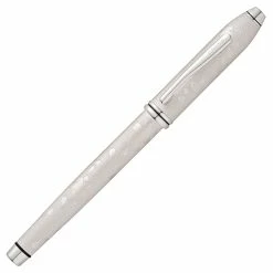 Cross® Cross Townsend Limited Edition Cherry Blossom Rollerball Pen, Brushed Platinum -Pen Shop AT004X 38 closed 300dpi