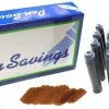 Pen Savings 24 Standard International Short Fountain Pen Ink Cartridges, Rustic Brown -Pen Shop Brown