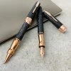 Pineider Limited Edition Forged Carbon Rollerball Pen, Rose Gold Trim -Pen Shop Carb1 scaled