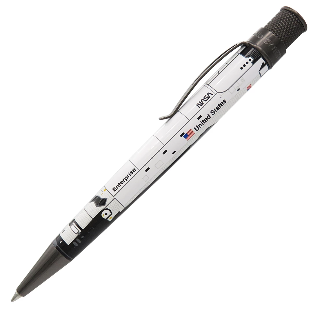 Retro 51 Limited Edition Tornado Rollerball Pen, Enterprise Shuttle 3 Retro 51 Limited Edition Tornado Rollerball Pen, Enterprise Shuttle
