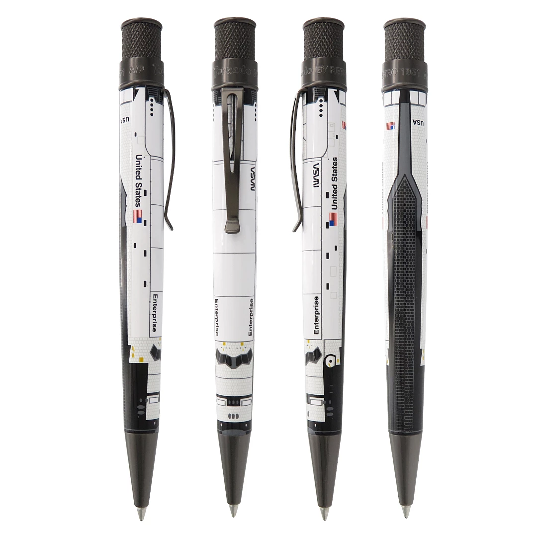 Retro 51 Limited Edition Tornado Rollerball Pen, Enterprise Shuttle 4 Retro 51 Limited Edition Tornado Rollerball Pen, Enterprise Shuttle - Image 2