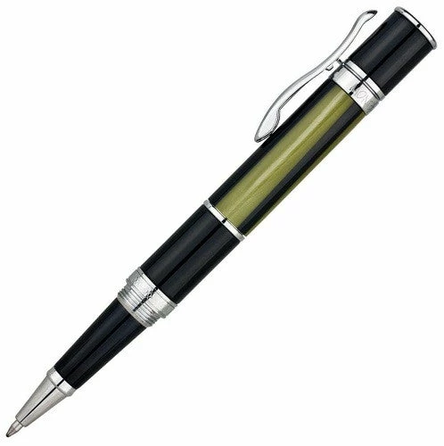 Monteverde Mini Jewelria Rollerball Pen - Green Stripe 4 Monteverde Mini Jewelria Rollerball Pen - Green Stripe - Image 2