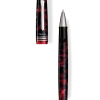 Tibaldi N60 Ruby Red Resin Rollerball Pen, Palladium Trim -Pen Shop N60 227 RB