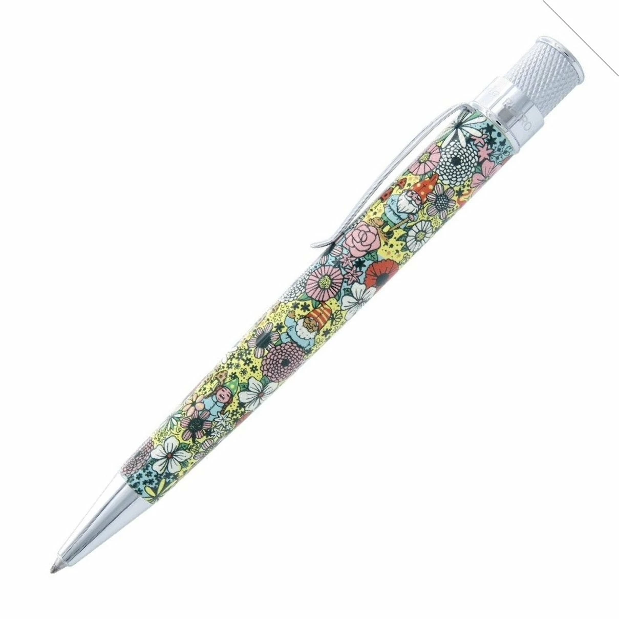 Retro 51 Tornado Popper Limited Edition Rollerball Pen, Sweet Gnome 3 Retro 51 Tornado Popper Limited Edition Rollerball Pen, Sweet Gnome