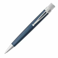 Retro 51 Tornado Classic Rollerball Pen, Ice Blue Lacquer
