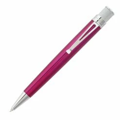 Retro 51 Tornado Classic Rollerball Pen, Pink Lacquer