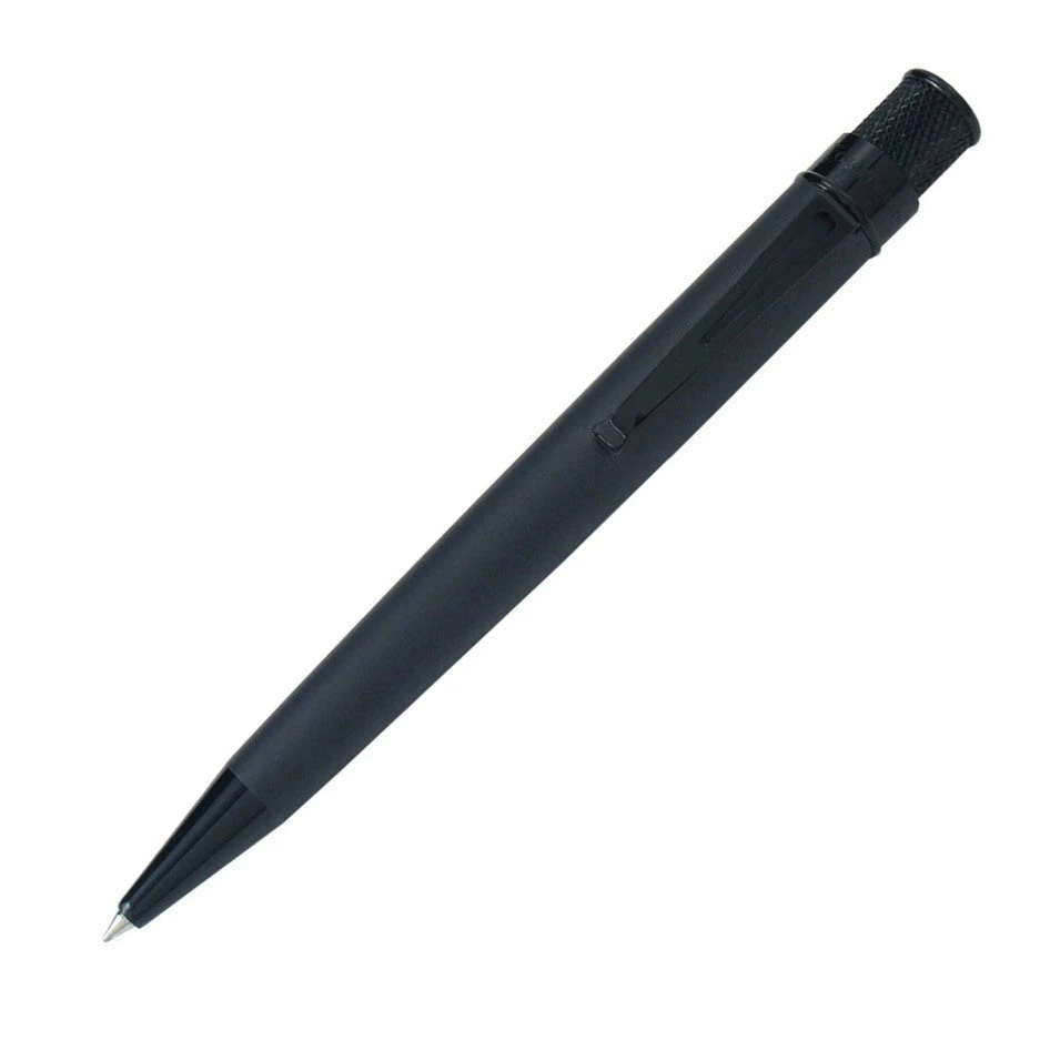 Retro 51 Tornado Vintage Metalsmith Rollerball Pen, Stealth Black 3 Retro 51 Tornado Vintage Metalsmith Rollerball Pen, Stealth Black