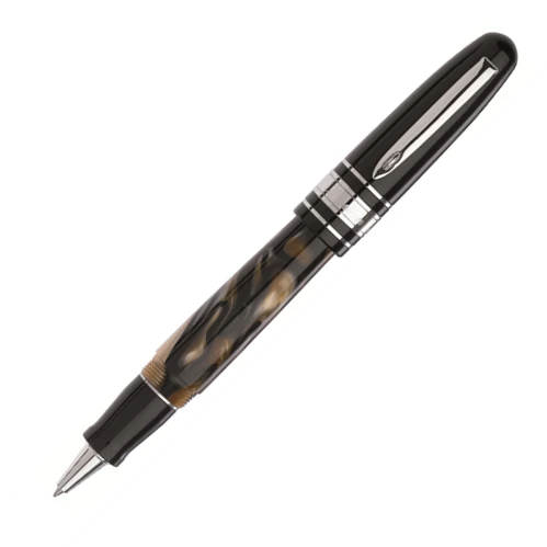 Marlen Class Brown Marble Rollerball Pen 3 Marlen Class Brown Marble Rollerball Pen