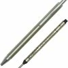 Schmidt Capless Rollerball Pen, Stainless Steel 1 Schmidt Capless Rollerball Pen, Stainless Steel -Pen Shop Silver