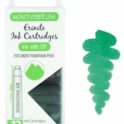 Monteverde International Standard Fountain Pen Ink Cartridges, Erinite