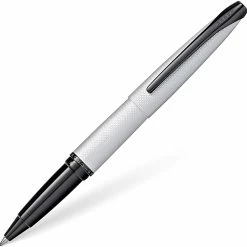 Cross® Cross ATX Rollerball Pen, Brushed Chrome & Black