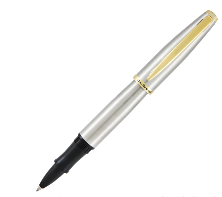 Monteverde Aldo Domani Brushed Steel Rollerball Pen 3 Monteverde Aldo Domani Brushed Steel Rollerball Pen