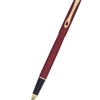 Diplomat Traveller Rollerball Pen, Dark Red & Gold 1 Diplomat Traveller Rollerball Pen, Dark Red & Gold -Pen Shop dgrb