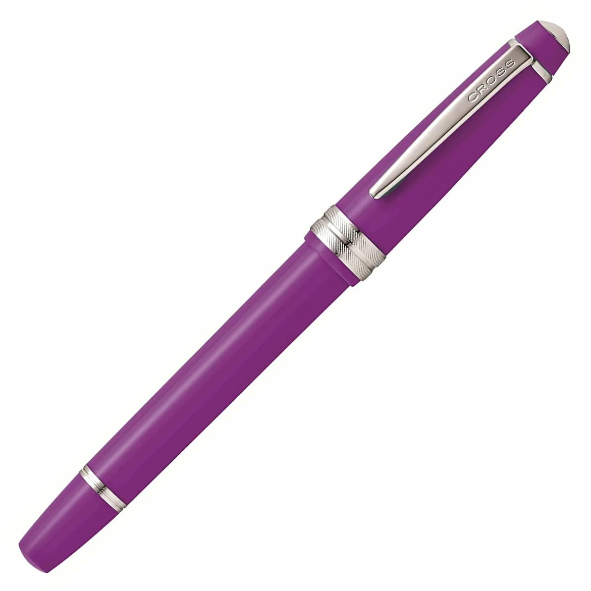 Cross® Cross Bailey Light Rollerball Pen, Purple & Chrome 4 Cross® Cross Bailey Light Rollerball Pen, Purple & Chrome - Image 2