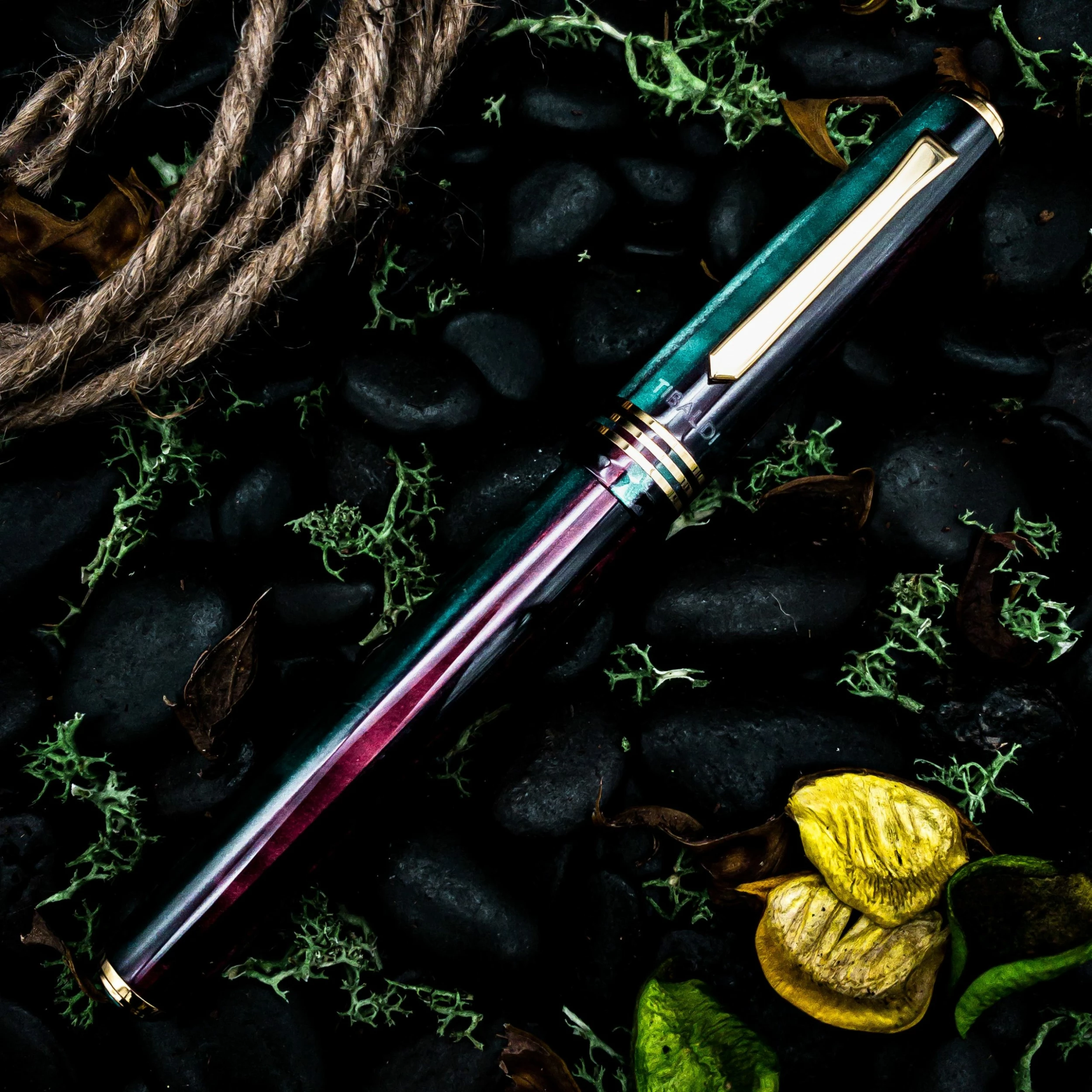 Tibaldi N60 Zazou Green Rollerball Pen 4 Tibaldi N60 Zazou Green Rollerball Pen - Image 2