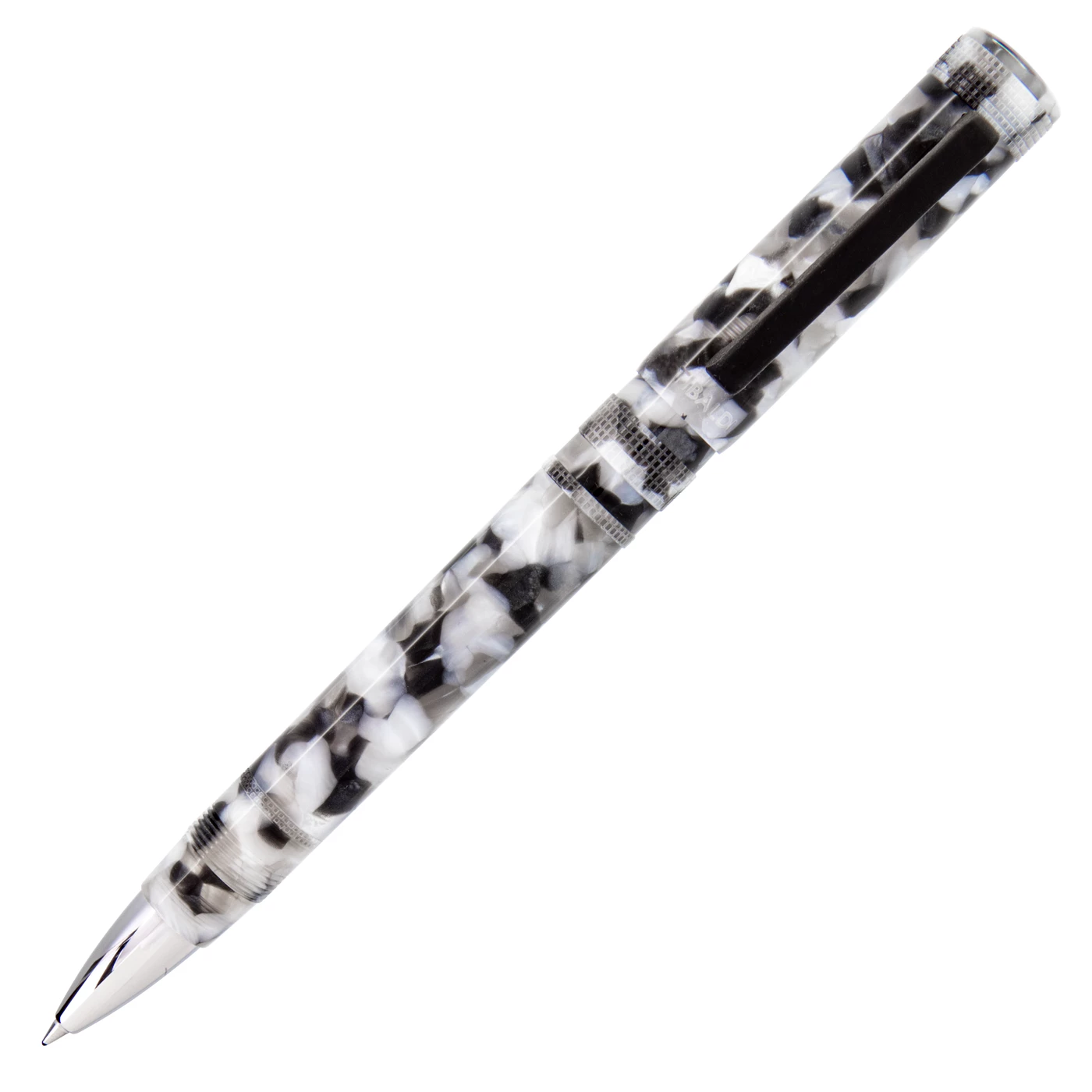 Tibaldi Perfecta LP Vinyl Grey Rollerball Pen 3 Tibaldi Perfecta LP Vinyl Grey Rollerball Pen