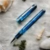 Tibaldi N60 Limited Edition Rollerball Pen, Bora Bora, Palladium Trim 1 Tibaldi N60 Limited Edition Rollerball Pen, Bora Bora, Palladium Trim -Pen Shop rbpl scaled