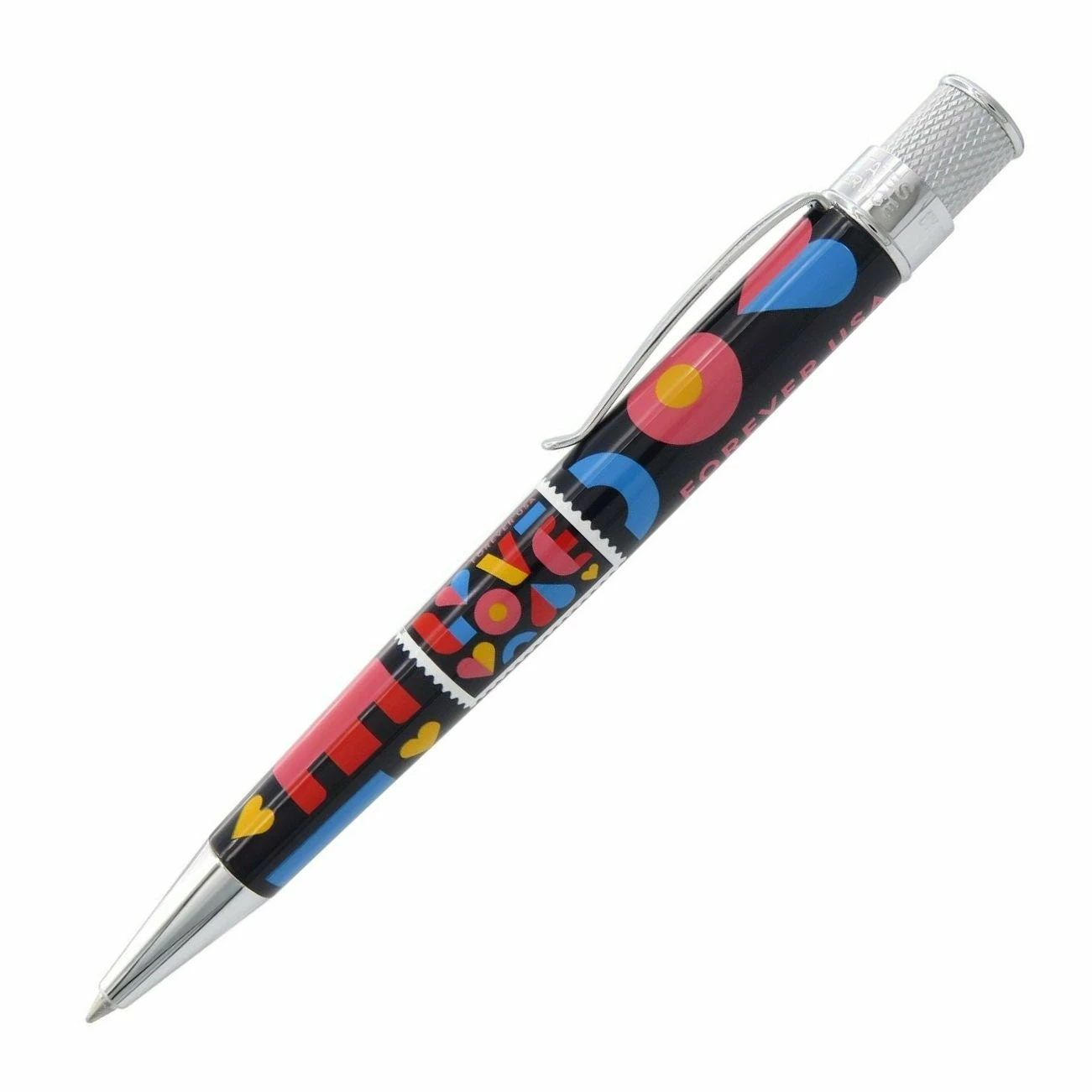Retro 51 Tornado Rollerball Pen, Love Stamp 3 Retro 51 Tornado Rollerball Pen, Love Stamp