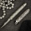 Pineider Jewelers Matrix Limited Edition Sterling Silver Rollerball Pen, Palladium Plated -Pen Shop silverrb scaled