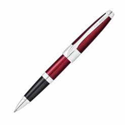 Cross® Cross Apogee Rollerball Pen, Red Lacquer & Chrome