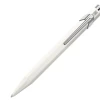 Caran D'Ache 849 Rollerball Pen Metal White #846.502 -Pen Shop whiteroller
